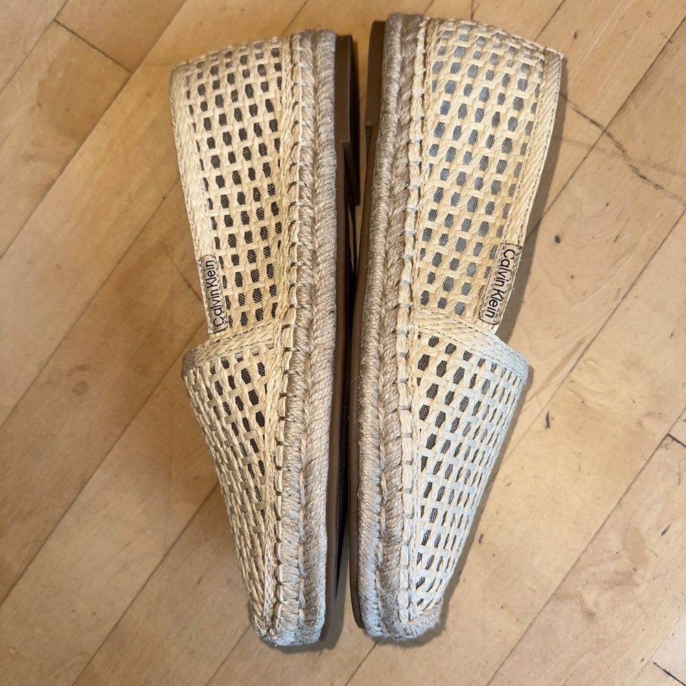 Calvin Klein Presley woven espadrille, 10, PG1467 - Picture 4 of 5